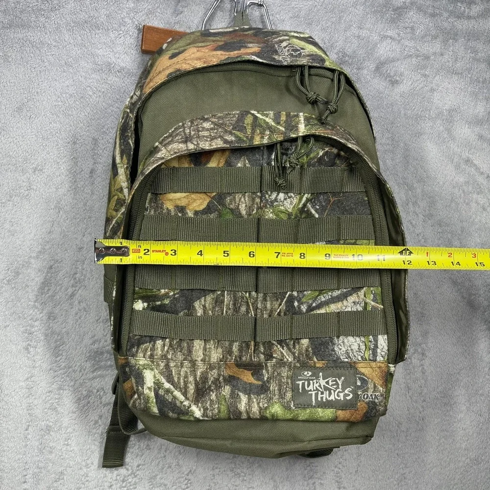 Mossy Oak Turkey Thugs Backpack Mens OS Green Camo Tactical MOLLE School